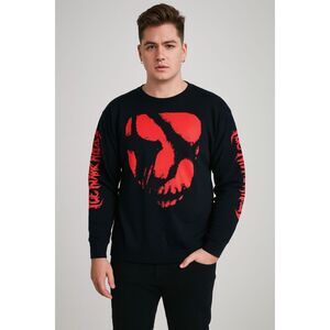 Hot Topic Black Red Pullover Ice Nine Kills Face Alt Goth Sweater  Mens Size XL